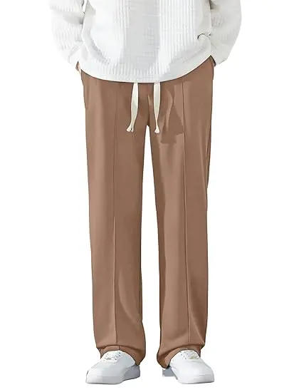 GRECIILOOKS Trouser Pant for Men | Loose Fit Man Track Pants | Formal Causal Regular Fit | Baggy Stylish | Relaxed Cargo | Summer| Stretchable (Sports | Gym | Yoga)