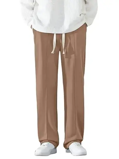 GRECIILOOKS Trouser Pant for Men | Loose Fit Man Track Pants | Formal Causal Regular Fit | Baggy Stylish | Relaxed Cargo | Summer| Stretchable (Sports | Gym | Yoga)
